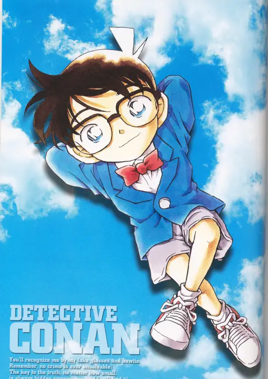 Ilustrasi Conan Edogawa Gambar Conan Edogawa