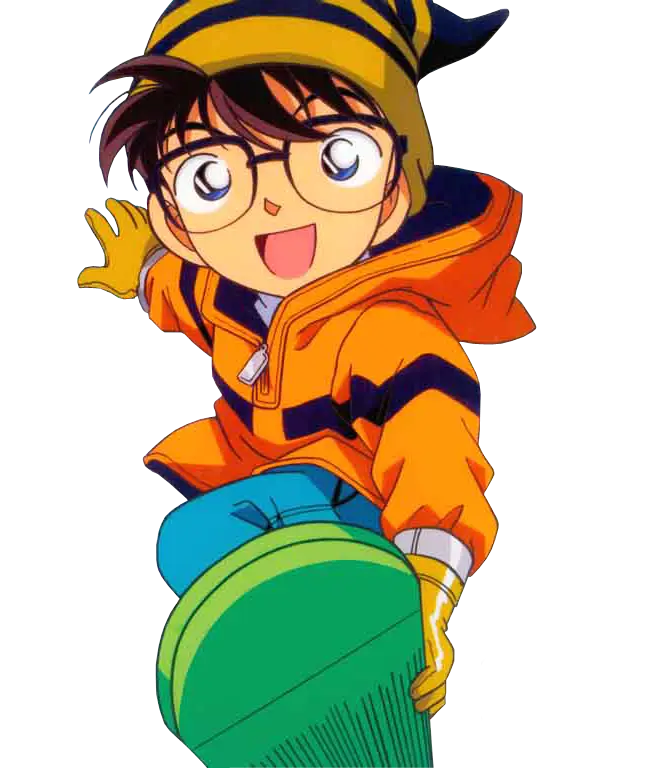 Ilustrasi keren Conan Edogawa Ilustrasi Conan Edogawa