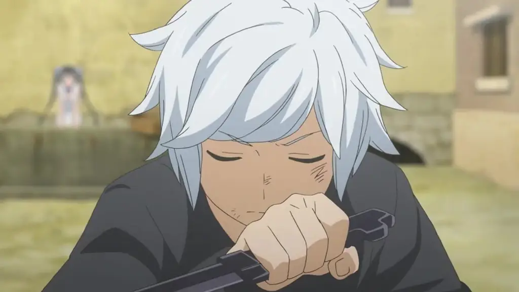 Adegan Petualangan di Dungeon Gambar adegan menarik dari anime Danmachi