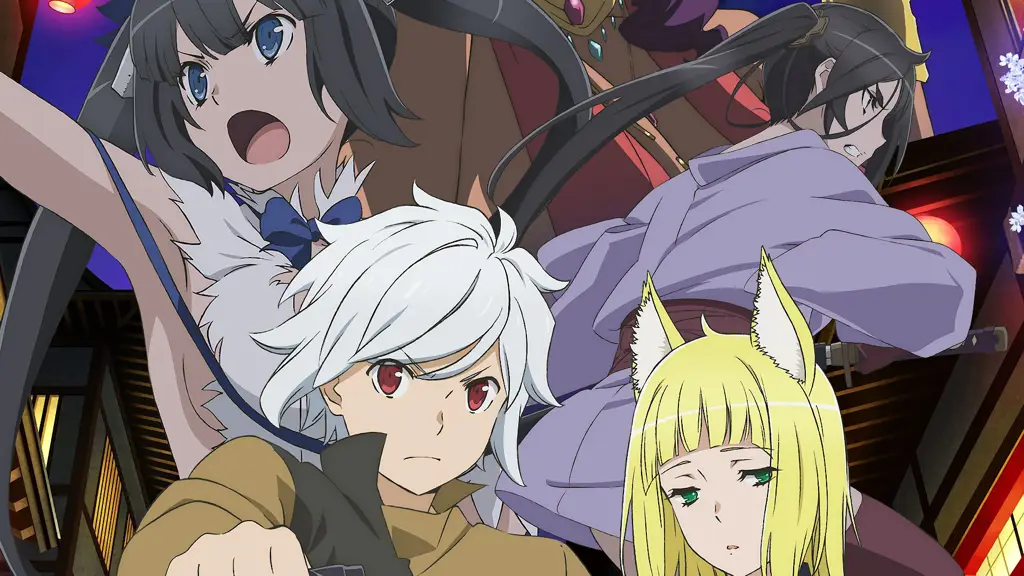 Para Karakter Danmachi yang Menarik Gambar para karakter Danmachi bersama-sama